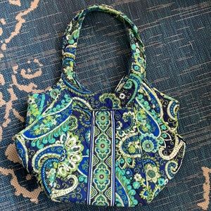 Vera Bradley Multicolor Bag W/ matching wallet NEW